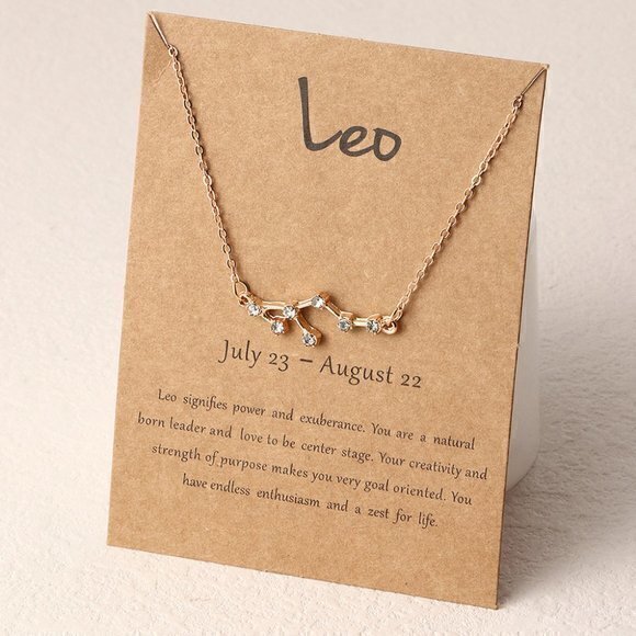 Leo Constellation Necklace - Picture 1 of 3